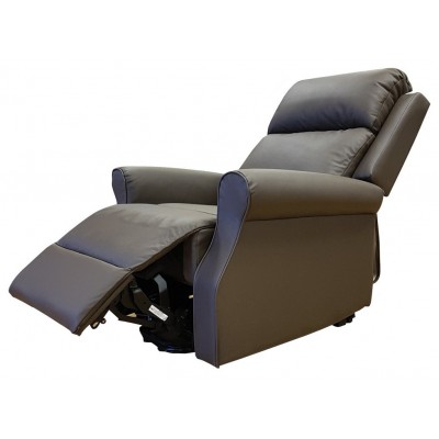 Luxury Brown Leather Willow Recliner
